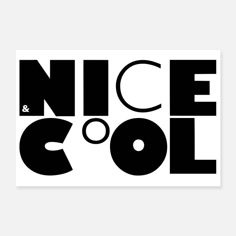 NICE&CoOL Poster 30x20 cm