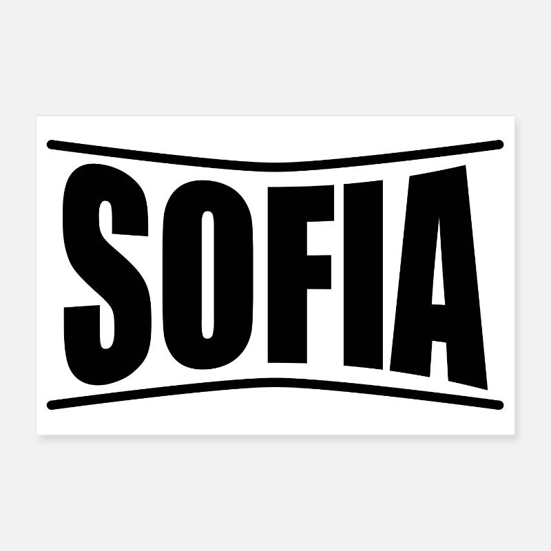 T-Shirt Sofia T-Shirt Geschenkidee Poster 30x20 cm