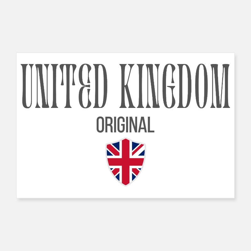 British pride, British patriot Poster 12" x 8" (30x20 cm)