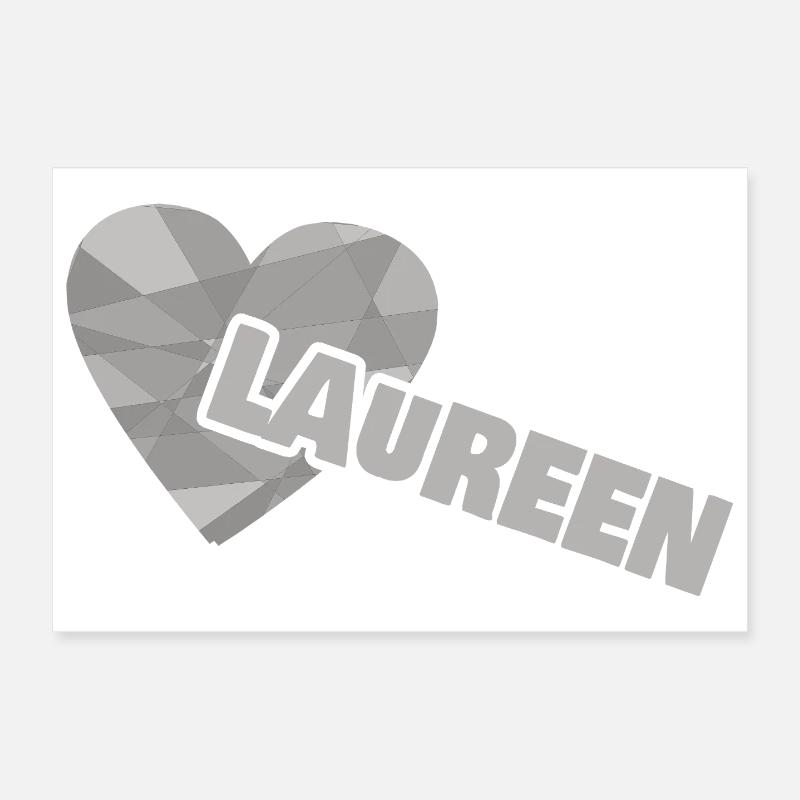 Chère Laureen, Poster 30 x 20 cm