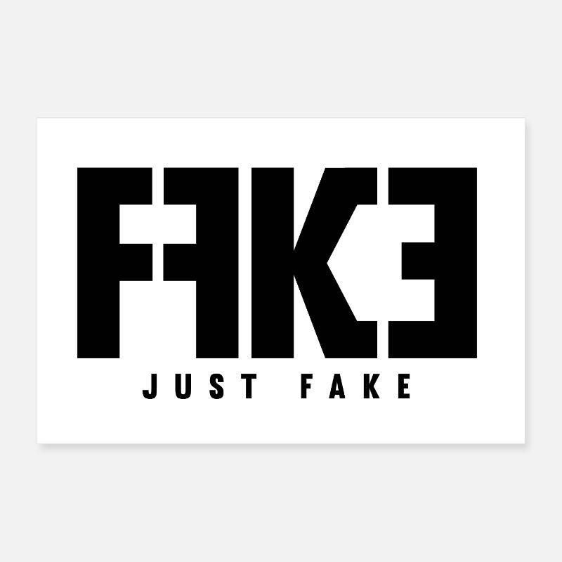 Fake Poster 12" x 8" (30x20 cm)