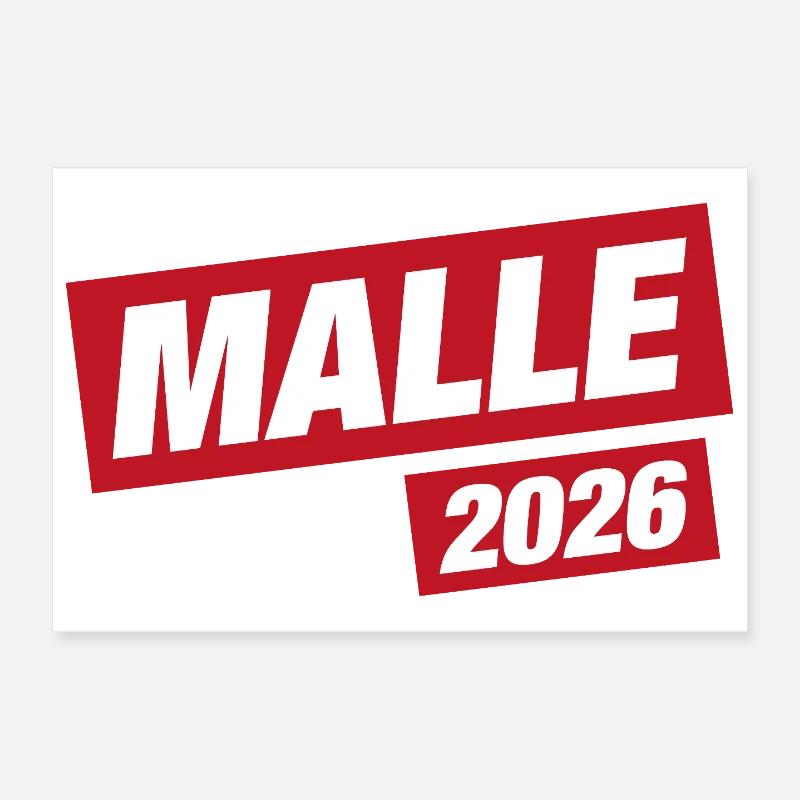 Malle 2026 Poster 30 x 20 cm
