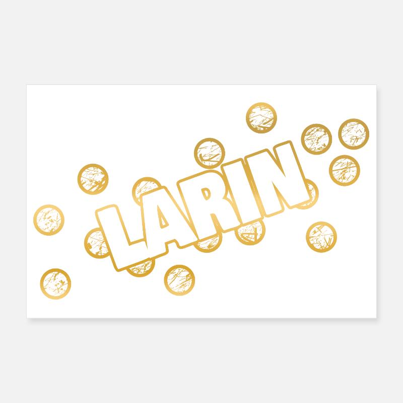 Gift for Larin Poster 12" x 8" (30x20 cm)