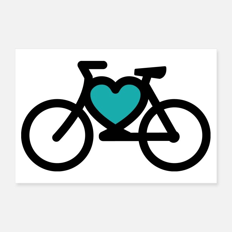 i ike mon vélo Poster 30 x 20 cm