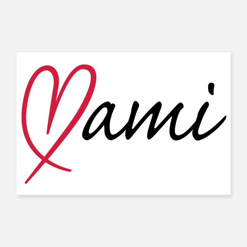 Mami Herz | Heart Poster 30 x 20 cm