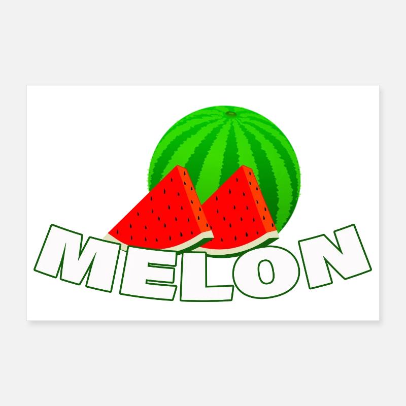 MELON Poster 30 x 20 cm