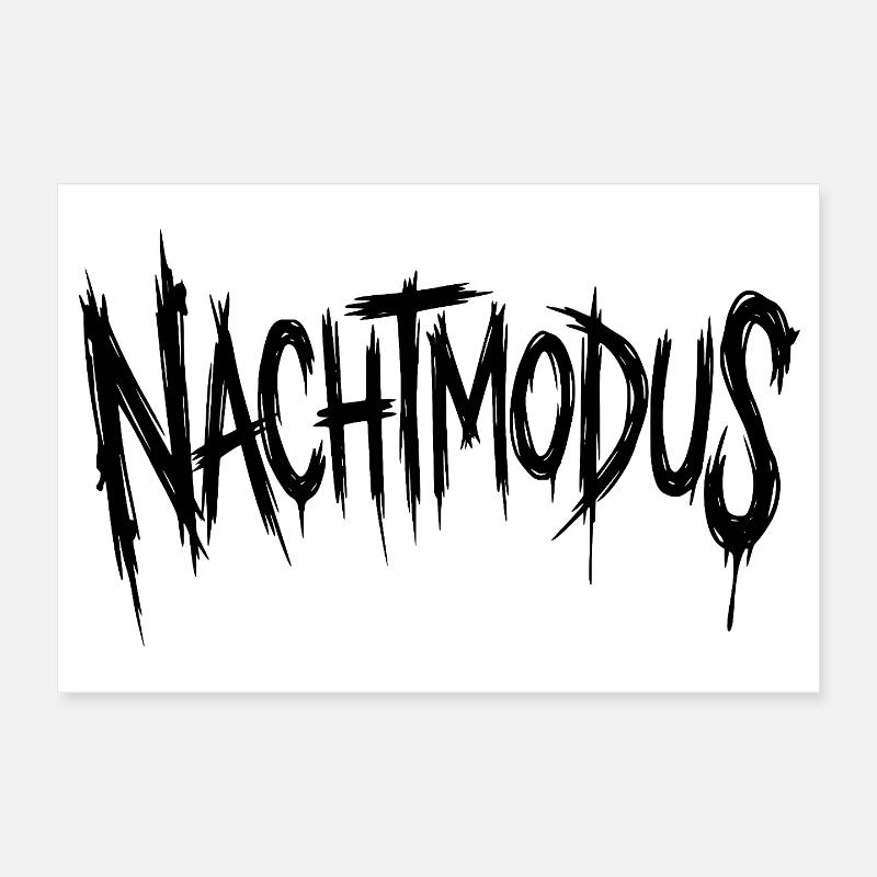Night Poster 12" x 8" (30x20 cm)