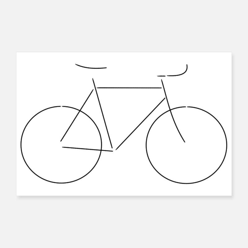 Fahrrad Rad Poster 30x20 cm