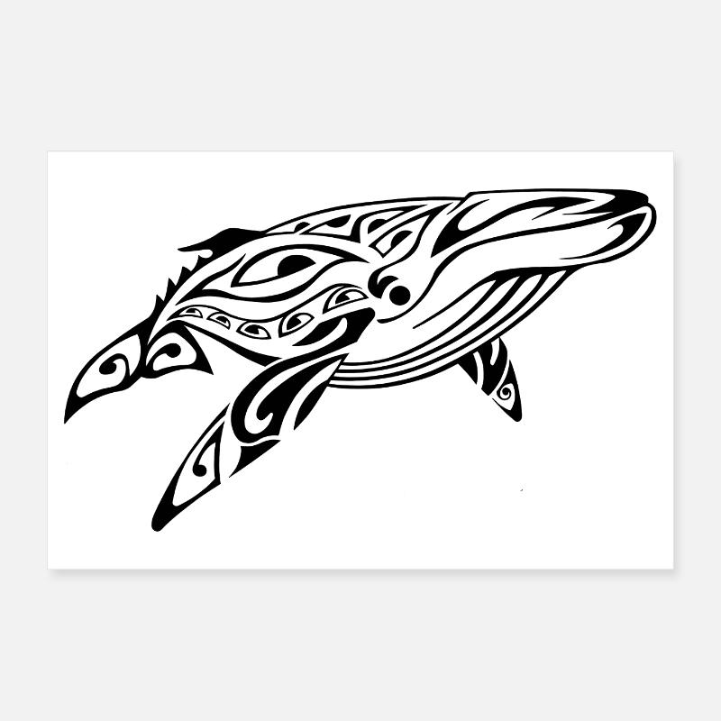 Baleine_1 Poster 30x20 cm
