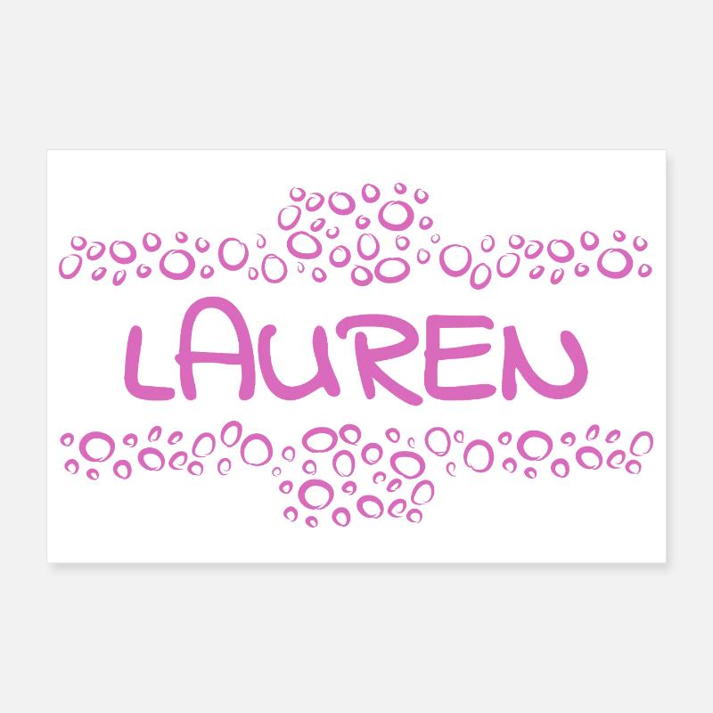 Bébé Lauren Poster 30 x 20 cm