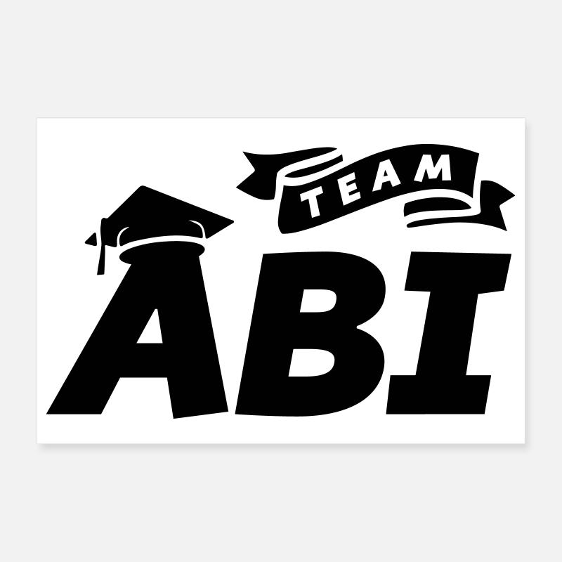 Team Abi Poster 12" x 8" (30x20 cm)