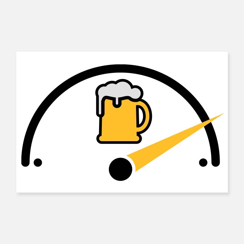 Beer full Poster 30 x 20 cm