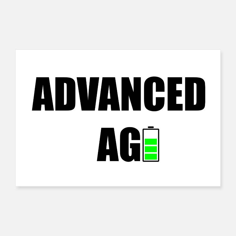 Âge avancé Poster 30 x 20 cm