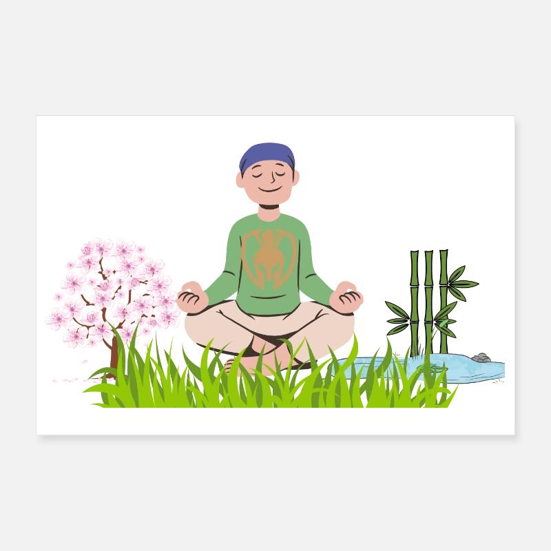 guerrier Poster 30 x 20 cm