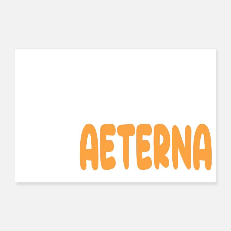 Roma Aeterna - Poster 30 x 20 cm - blanc
