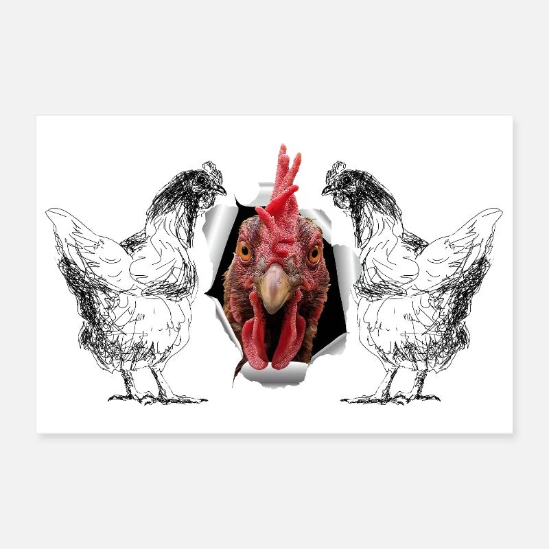 Joyeuses Pâques Poster 30 x 20 cm