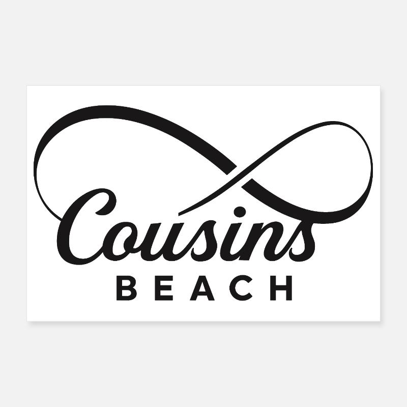 Cousins Beach – Infinity Poster 30x20 cm