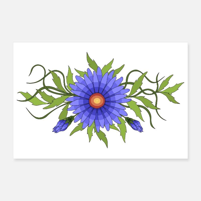 Fleur Poster 30 x 20 cm