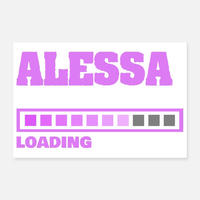 ALESSA Poster 30 x 20 cm