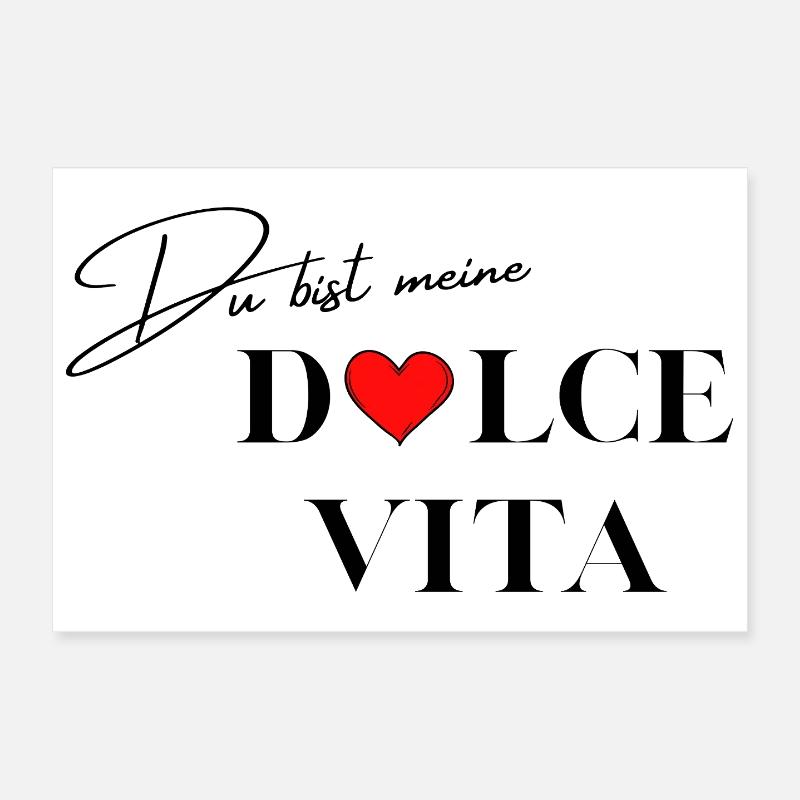 Spruch Liebe  Poster 30x20 cm
