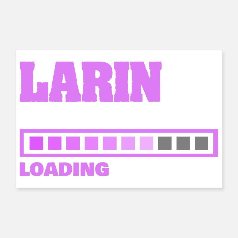 Naissance de Larin Poster 30 x 20 cm