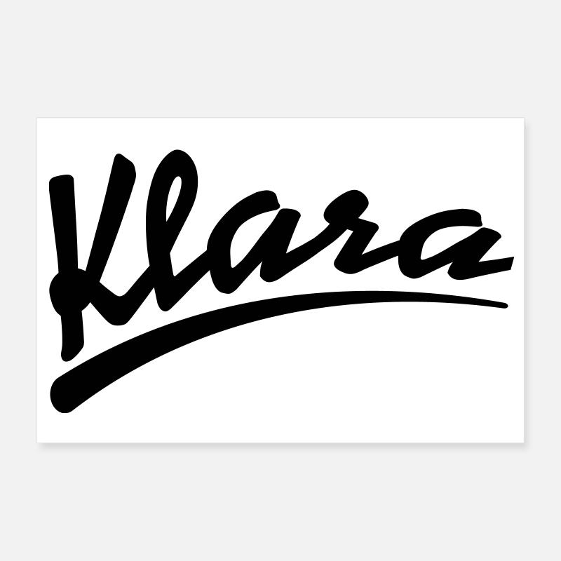 klara | Klara Poster 30 x 20 cm