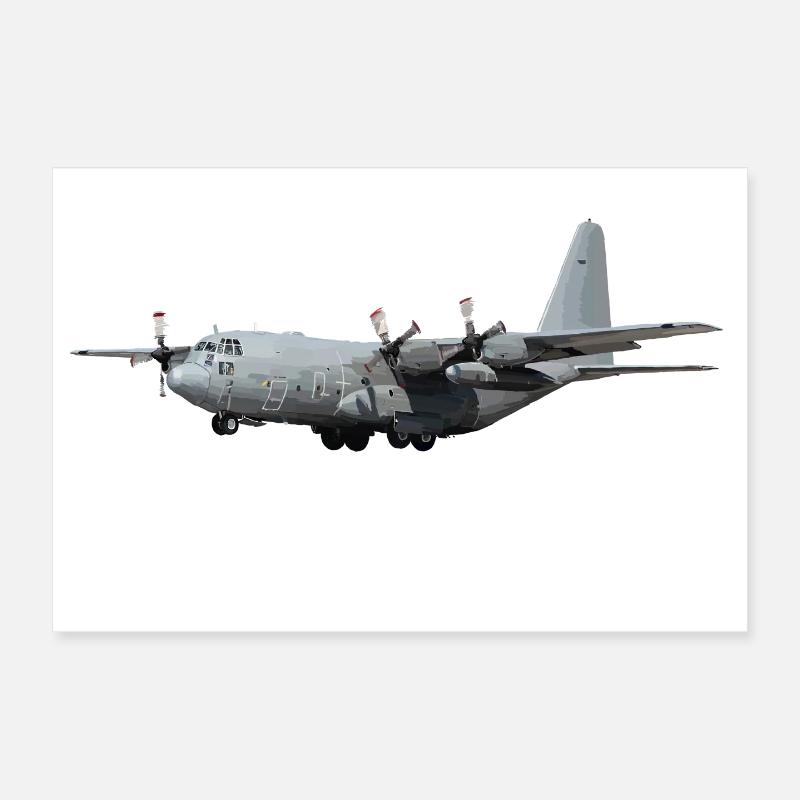 C-130 Hercules Poster 30 x 20 cm