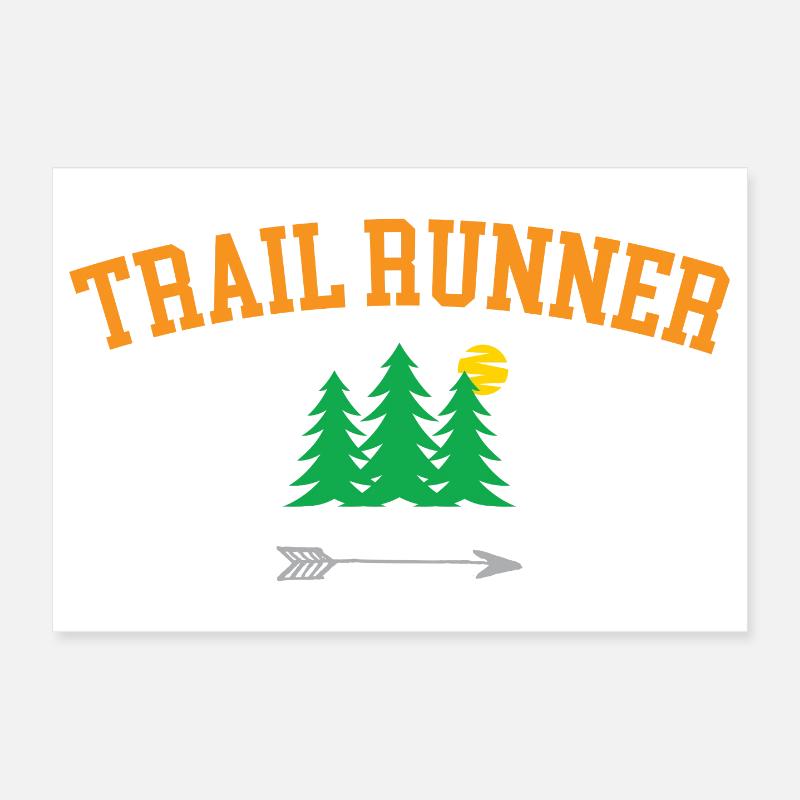 Trailrunner Poster 30x20 cm