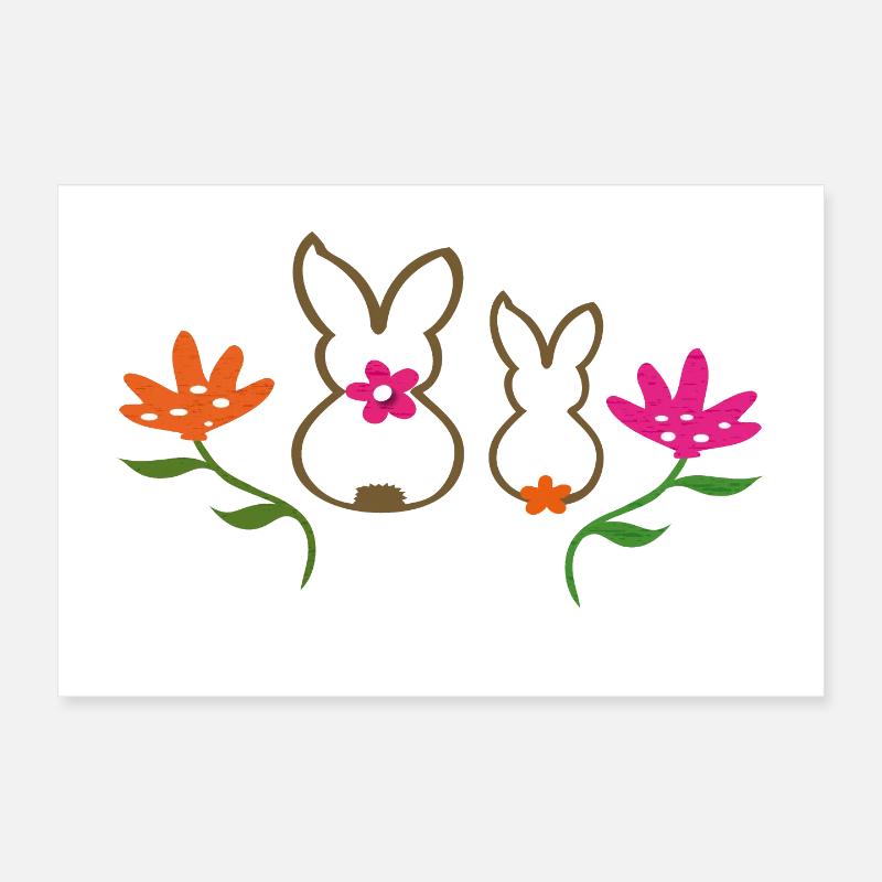 joyeuses Pâques Poster 30 x 20 cm