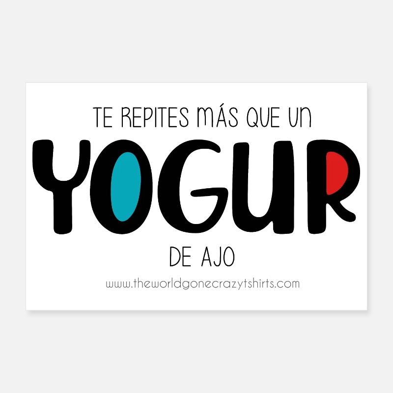 Garlic yogurt Poster 12" x 8" (30x20 cm)