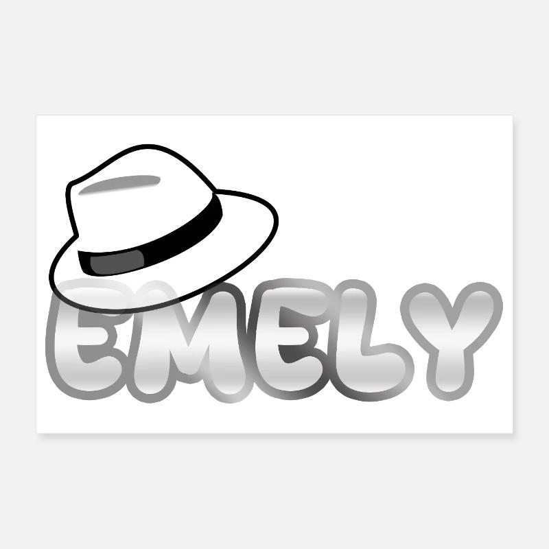 Gift for Emely Poster 12" x 8" (30x20 cm)