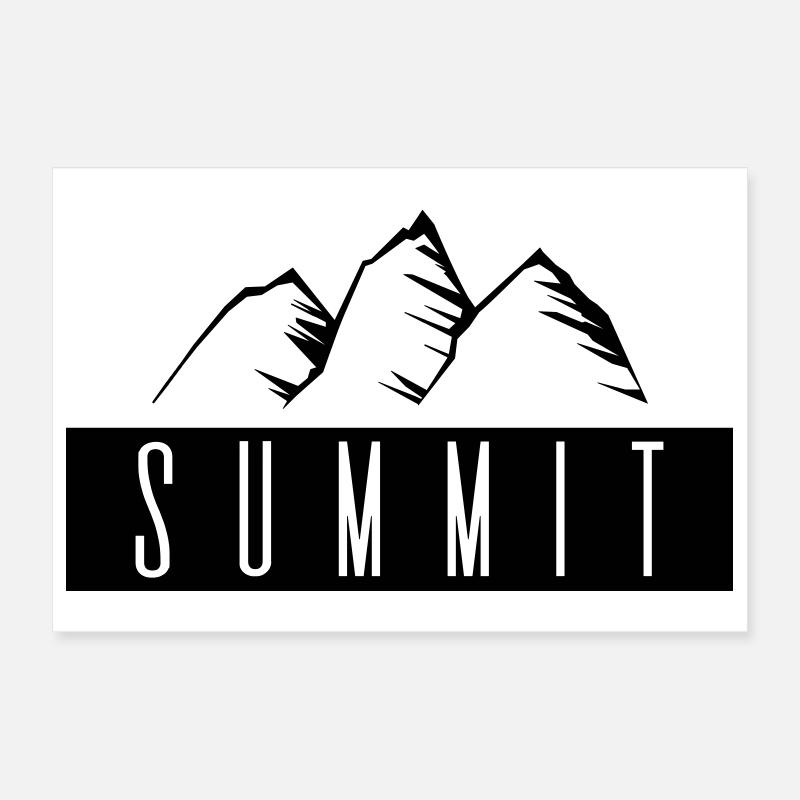 Gipfel Poster 30x20 cm