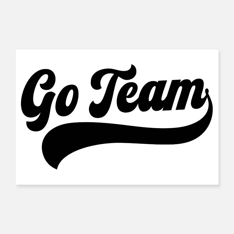 GO-Team Poster 30x20 cm