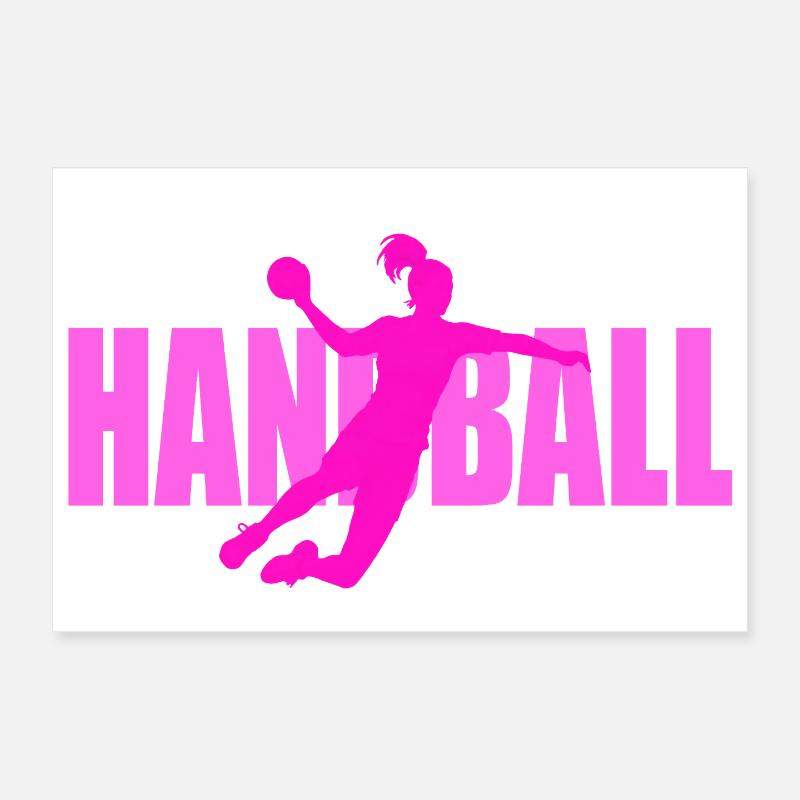 Handball Poster 30x20 cm