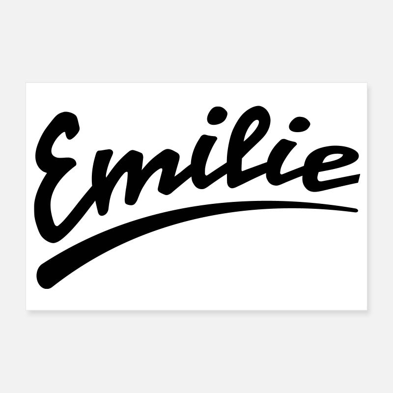 Emilie Poster 30x20 cm