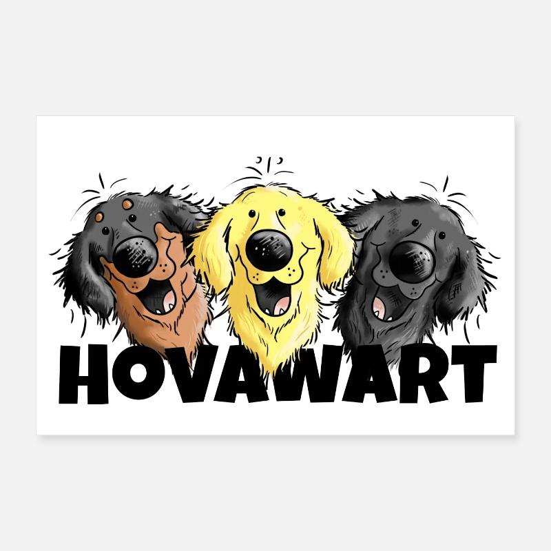 Hovawart Team Poster 30x20 cm