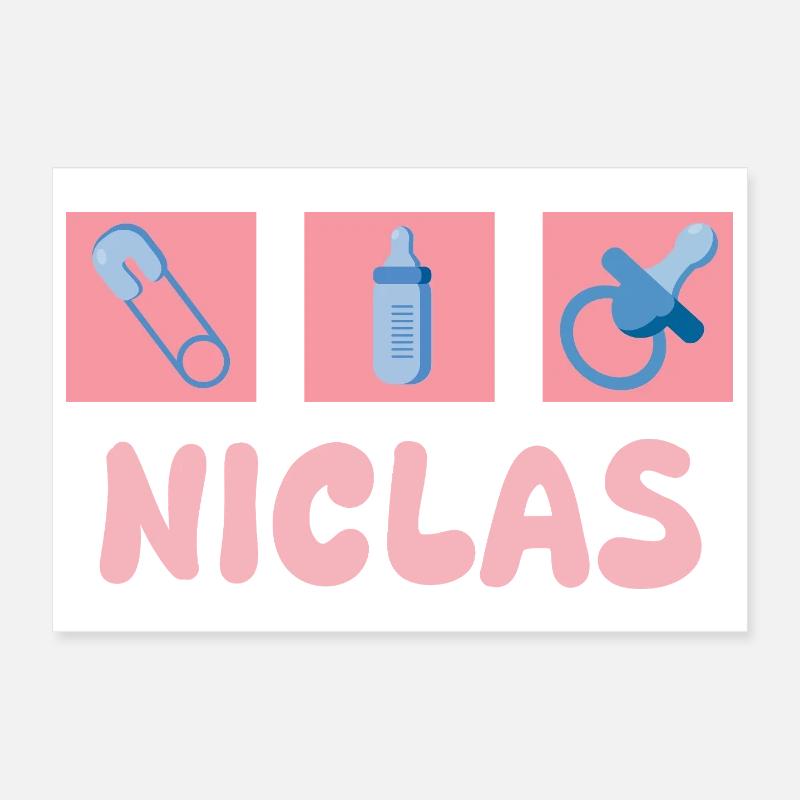 Nicholas Poster 12" x 8" (30x20 cm)