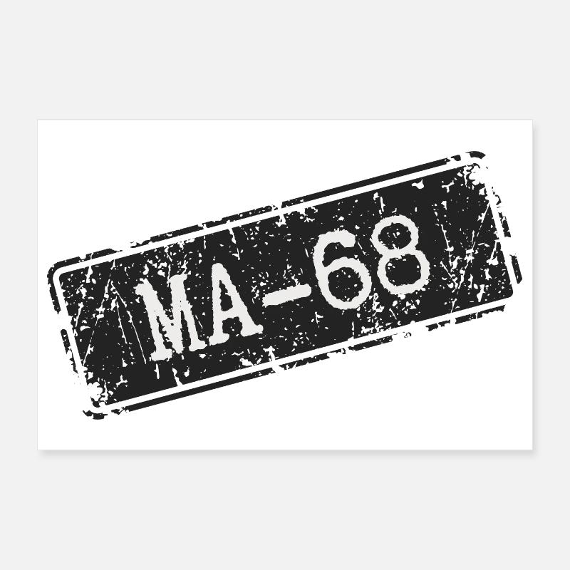 Mannheim 68 Poster 30 x 20 cm