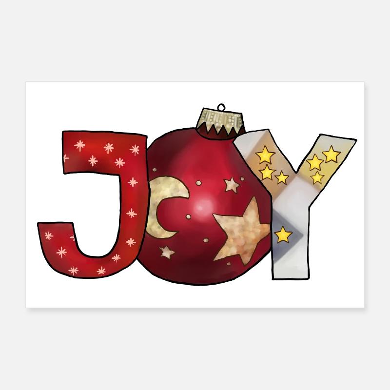 Joy Poster 30x20 cm