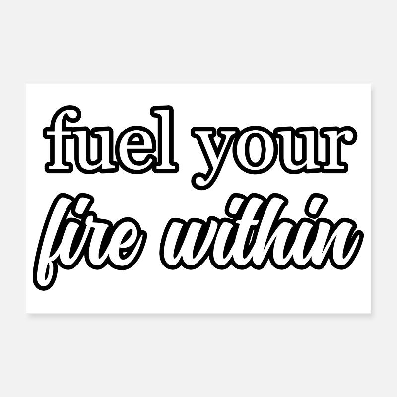 Hustle & Flow Success Mindset Inspiration	 Poster 12" x 8" (30x20 cm)