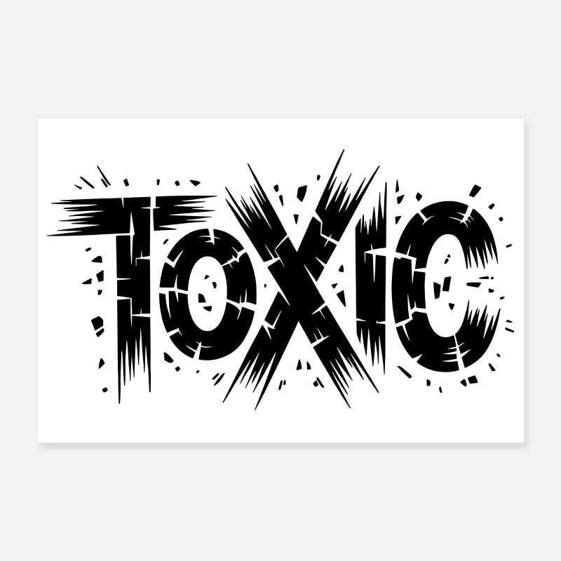 Toxique Poster 30 x 20 cm