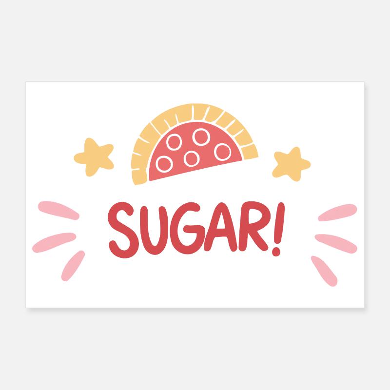 Sugar Burst Tendance Douceur Poster 30 x 20 cm