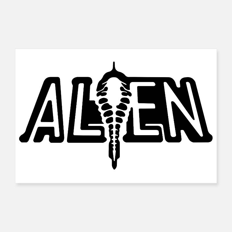 alien tech Poster 12" x 8" (30x20 cm)