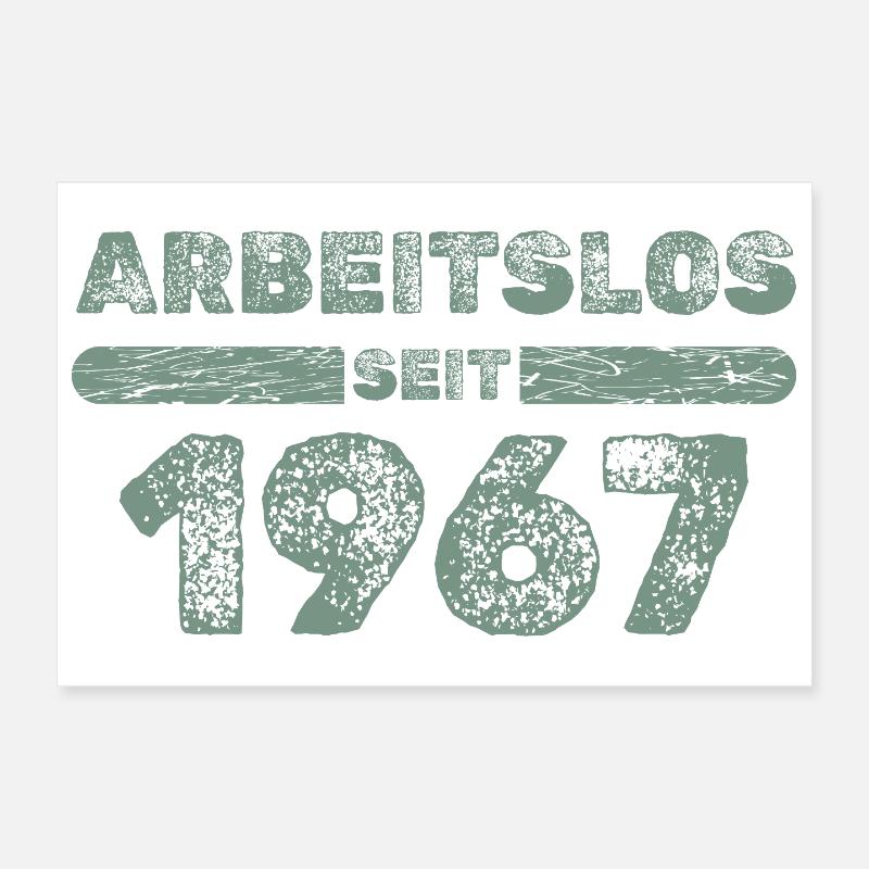 since 1967 Poster 12" x 8" (30x20 cm)