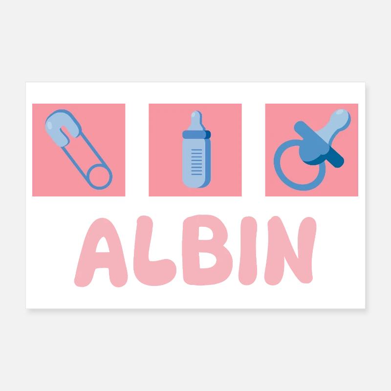 Albin Poster 30x20 cm
