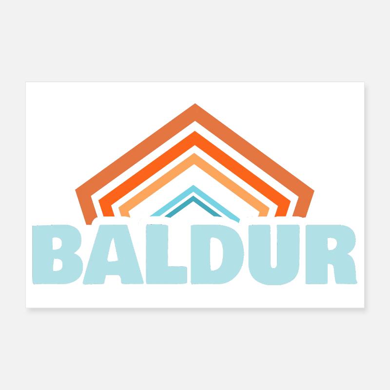 Baldur Poster 30x20 cm