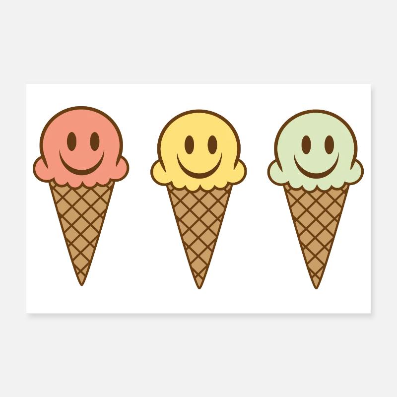 Eis Poster 30x20 cm