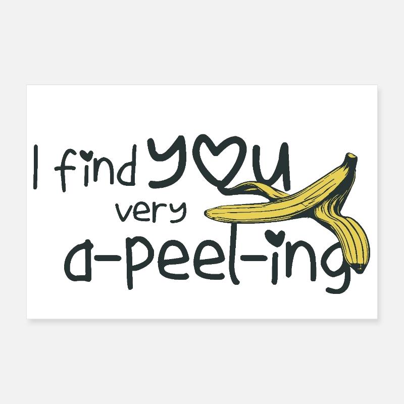 Banane Poster 30 x 20 cm