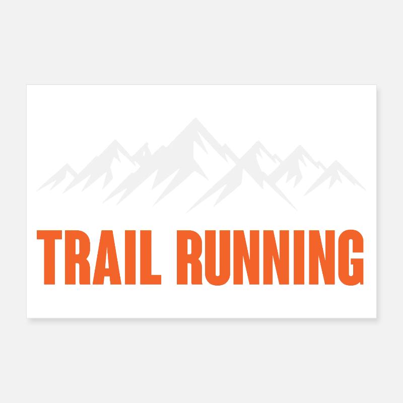 Trailrunning Poster 30x20 cm