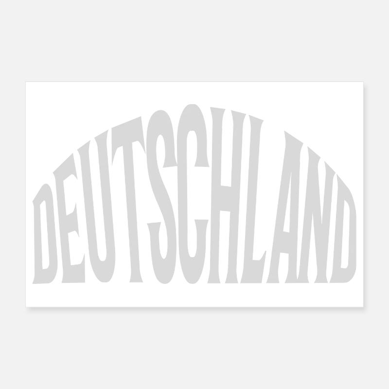 Allemagne Poster 30 x 20 cm